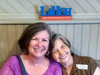 Appropriate sign at the restaurant