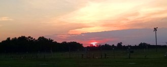 Last sunset at Lumberton