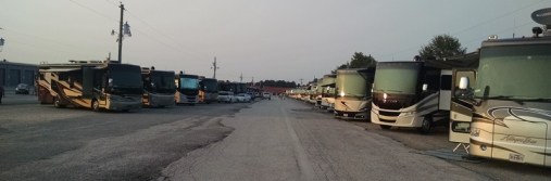 Campground is almost full tonight