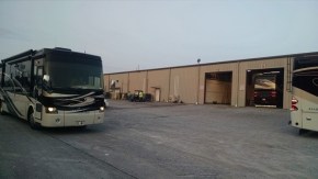 Rigs were moving into the bays early this morning