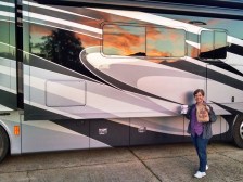 Sunset and good food