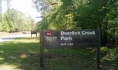 Deerlick Creek sign