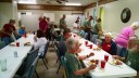Dinner provided by the church