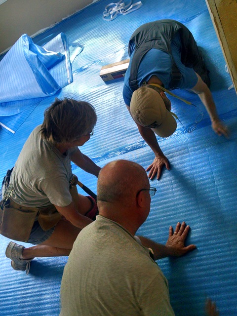 First Work Day For New&nbsp;Team