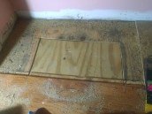 Subfloor repaired
