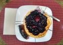 Blueberry pancakes