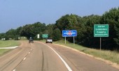 Entering Mississippi