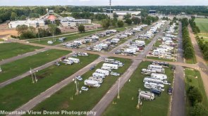 Drone Picture of the RV Park taken by a NOMADS friend
