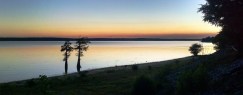 Sunset on the lake