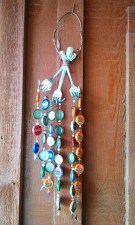 An interesting decoration at the diner