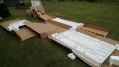 Shower and surround were delivered today