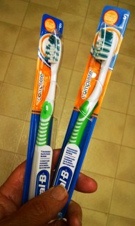 Matching toothbrushes