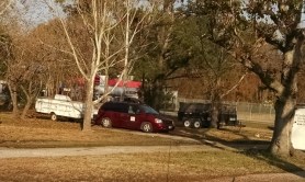 Mike and Lee preparing to leave again