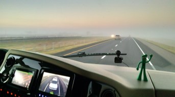 foggy start to the day