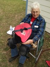 The family gave us a delicious box of chocolates