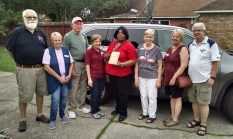 Presenting Bible at Norwich Dr