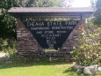Cheaha State Park sign