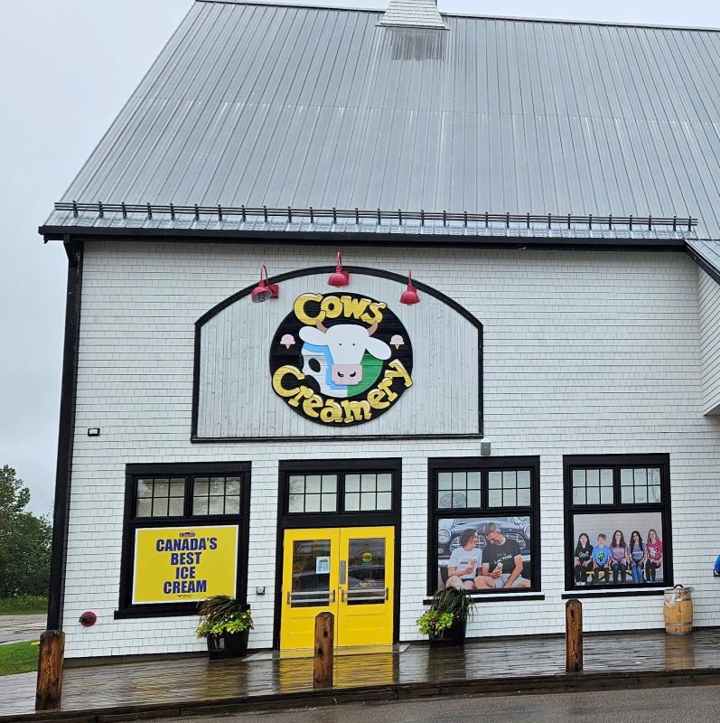2023 Summer Road Trip – Day 36 – What Do You Do When It Rains On PEI? ICE&nbsp;CREAM!