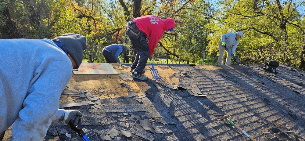 Week Three in Muskogee – Roofing and&nbsp;TV